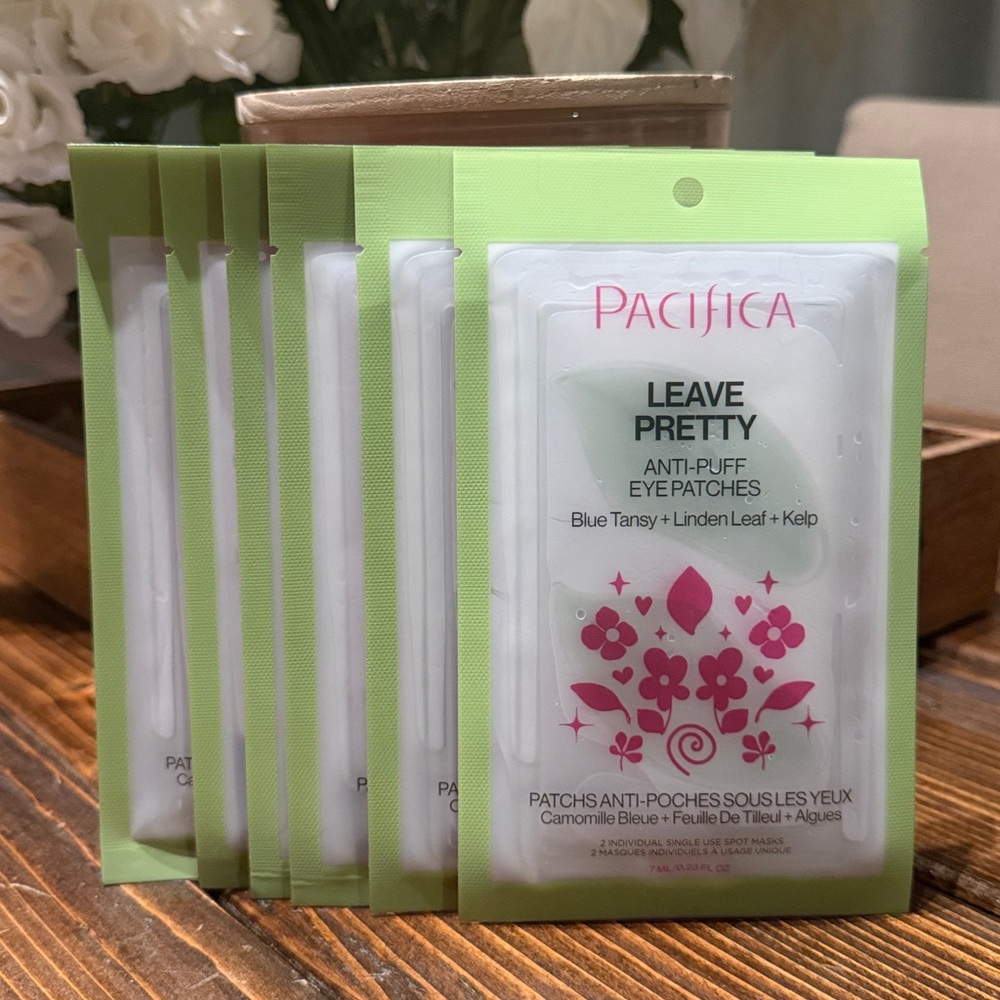 Pacifica Leave Pretty Anti-puff Eye Patches LOT OF 6 NEW